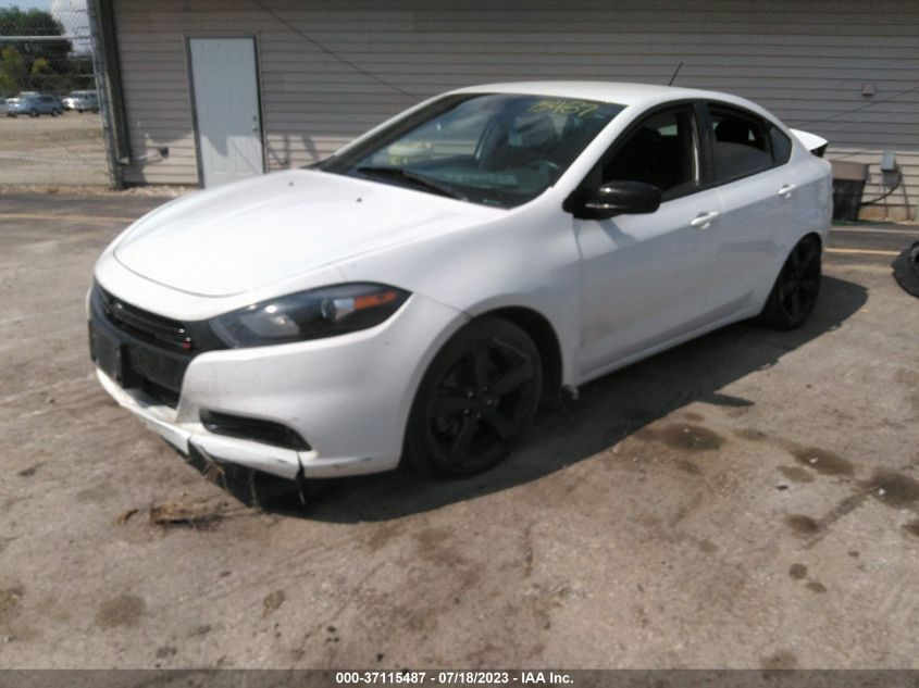 2016 DODGE DART SXT - 1C3CDFBBXGD643854