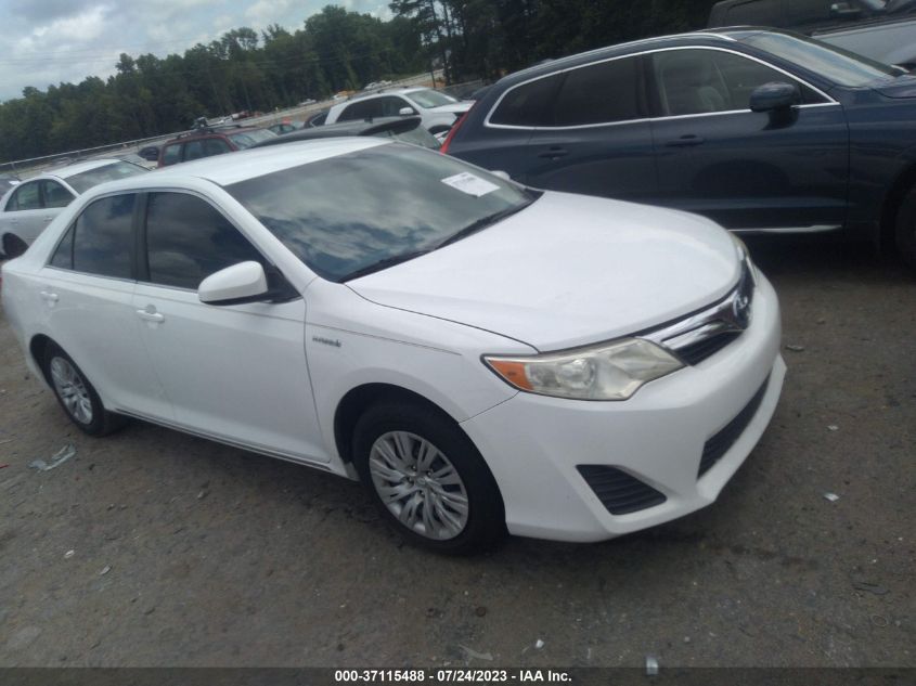 2013 TOYOTA CAMRY HYBRID LE/XLE - 4T1BD1FK0DU096606