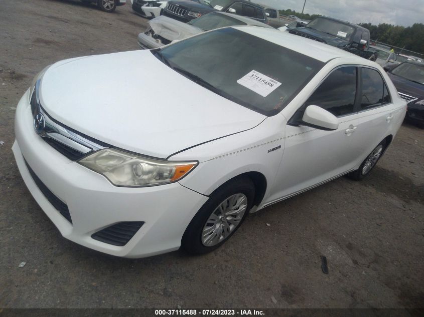 2013 TOYOTA CAMRY HYBRID LE/XLE - 4T1BD1FK0DU096606