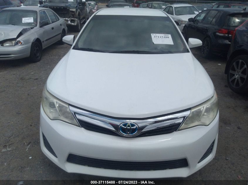 2013 TOYOTA CAMRY HYBRID LE/XLE - 4T1BD1FK0DU096606