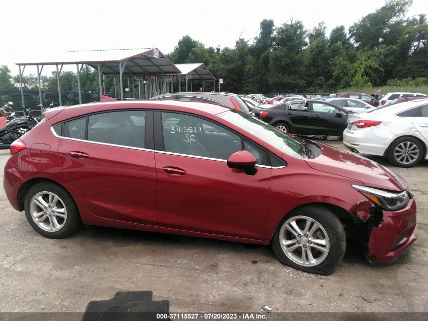 2018 CHEVROLET CRUZE LT - 3G1BE6SM4JS652202