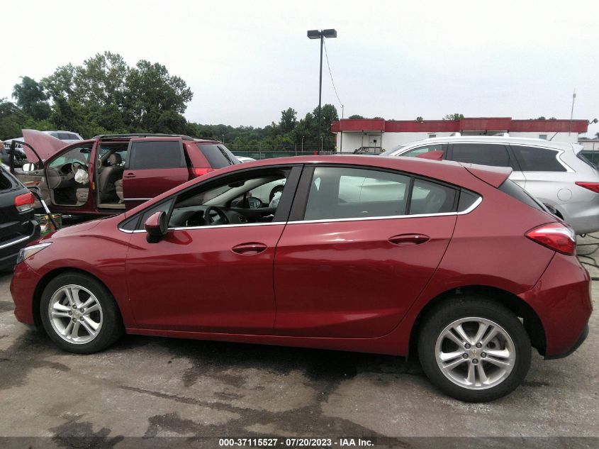 2018 CHEVROLET CRUZE LT - 3G1BE6SM4JS652202