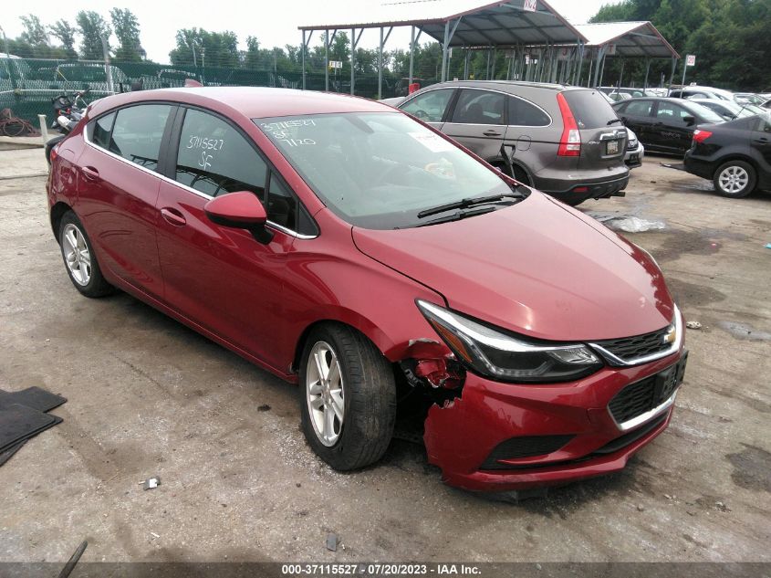 2018 CHEVROLET CRUZE LT - 3G1BE6SM4JS652202