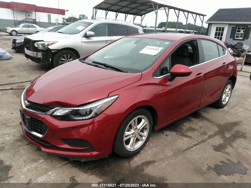 2018 CHEVROLET CRUZE LT - 3G1BE6SM4JS652202