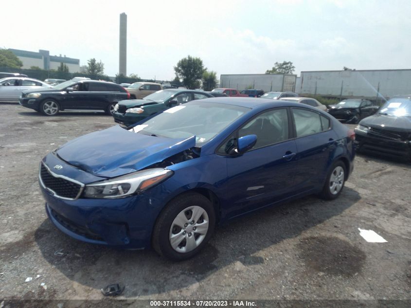 2017 KIA FORTE LX - 3KPFK4A76HE146283