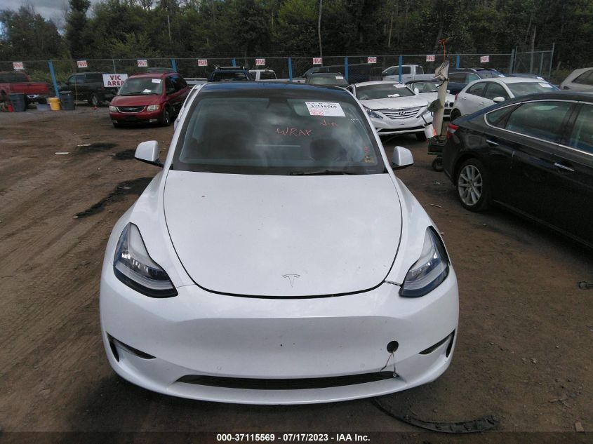 2021 TESLA MODEL Y LONG RANGE - 5YJYGDEE5MF153491