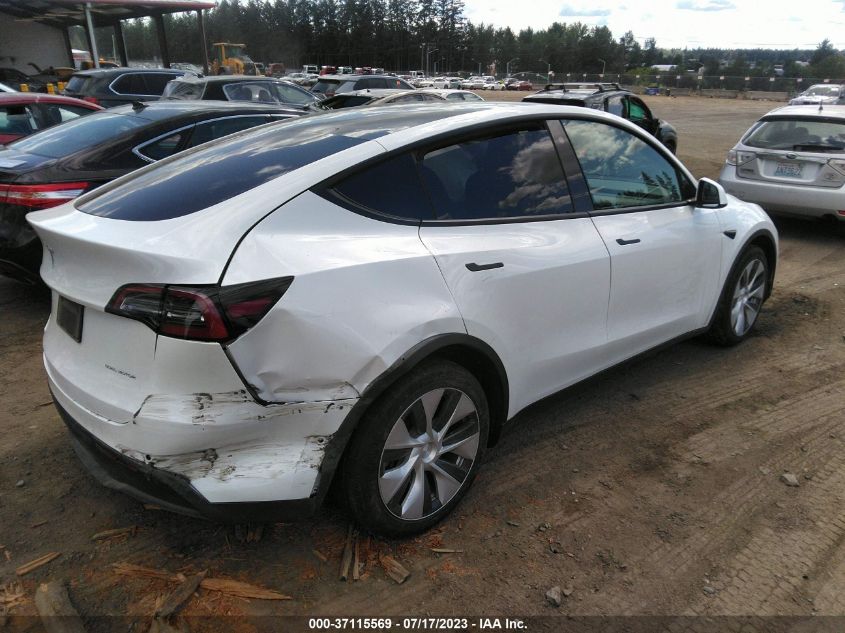 2021 TESLA MODEL Y LONG RANGE - 5YJYGDEE5MF153491