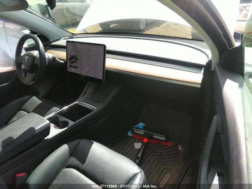 2021 TESLA MODEL Y LONG RANGE - 5YJYGDEE5MF153491