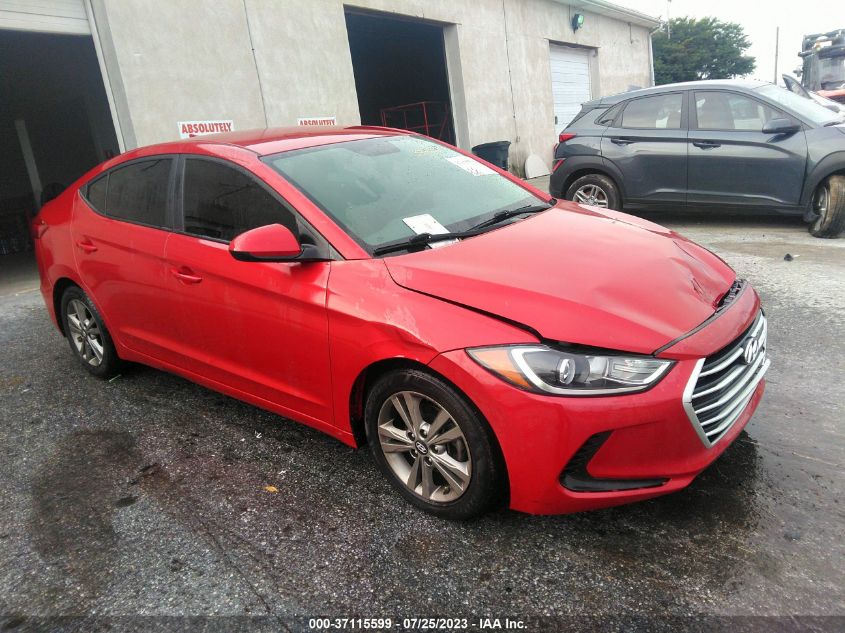 2018 HYUNDAI ELANTRA SEL - 5NPD84LF0JH334227