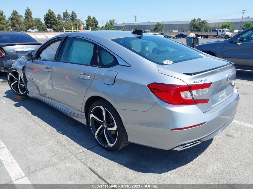 2021 HONDA ACCORD SEDAN SPORT - 1HGCV1F36MA107917