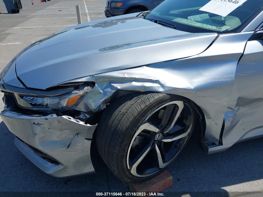 2021 HONDA ACCORD SEDAN SPORT - 1HGCV1F36MA107917
