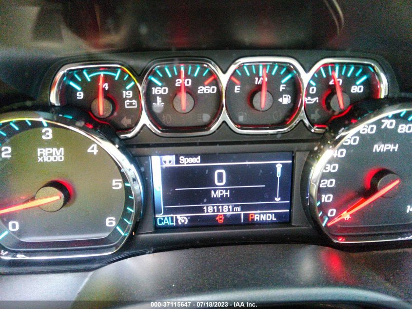 2018 CHEVROLET SILVERADO 1500 LT - 1GCRCREC5JZ363882