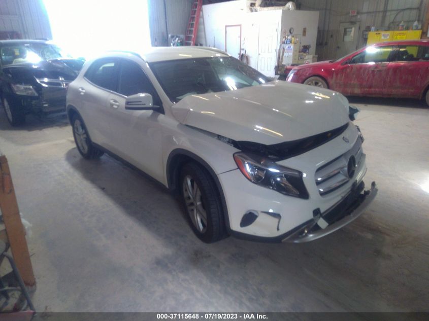 2015 MERCEDES-BENZ GLA-CLASS GLA 250 - WDCTG4GB6FJ076293