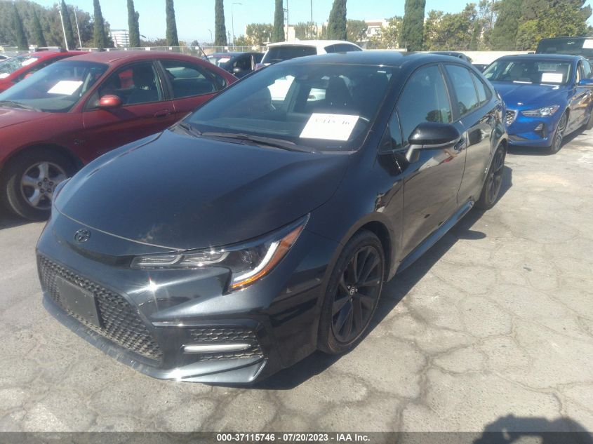 2021 TOYOTA COROLLA SE/NIGHTSHADE/APEX SE - 5YFS4MCEXMP088451