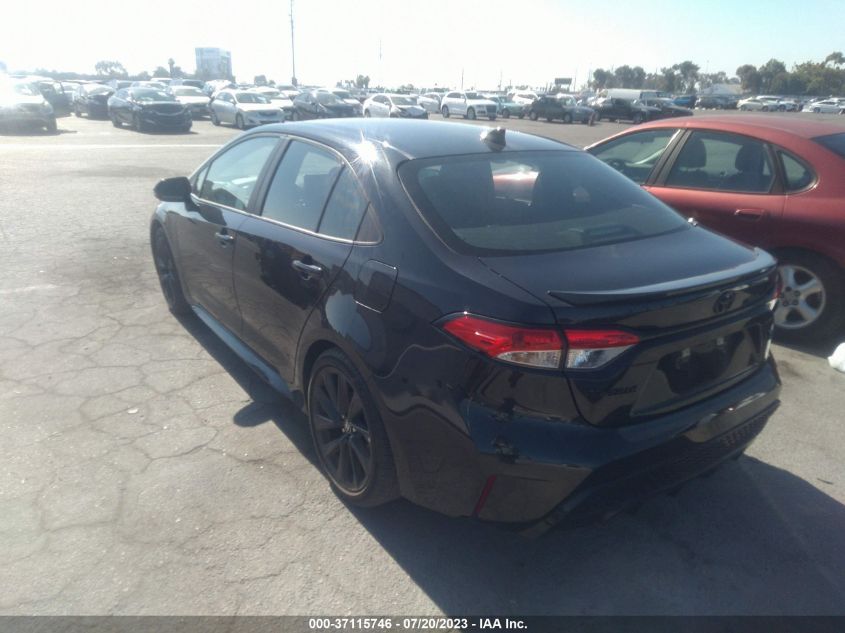 2021 TOYOTA COROLLA SE/NIGHTSHADE/APEX SE - 5YFS4MCEXMP088451