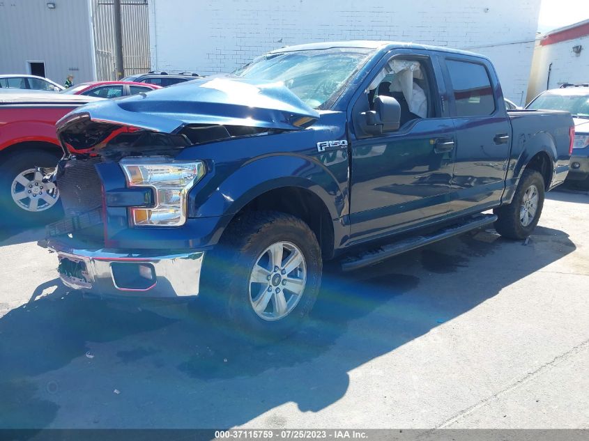2016 FORD F-150 XLT/XL/LARIAT/PLATINUM - 1FTEW1EF2GKD68041