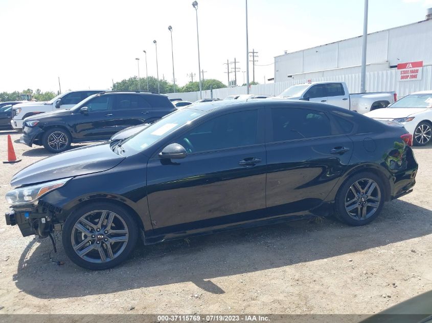 2021 KIA FORTE GT-LINE - 3KPF34ADXME271901