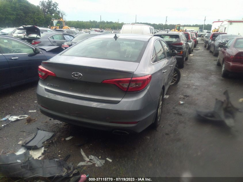 2015 HYUNDAI SONATA 2.4L SE - 5NPE24AF3FH143336