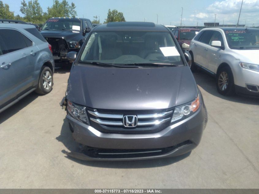 2017 HONDA ODYSSEY EXL - 5FNRL5H67HBO20182