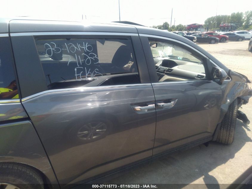 2017 HONDA ODYSSEY EXL - 5FNRL5H67HBO20182
