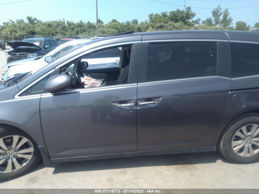 2017 HONDA ODYSSEY EXL - 5FNRL5H67HBO20182