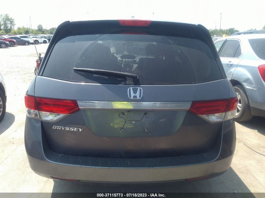 2017 HONDA ODYSSEY EXL - 5FNRL5H67HBO20182