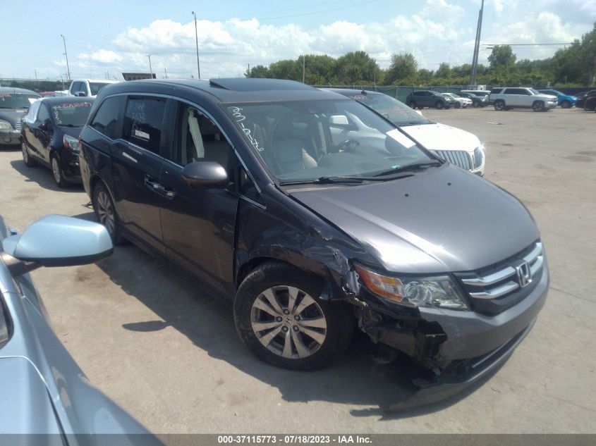 2017 HONDA ODYSSEY EXL - 5FNRL5H67HBO20182