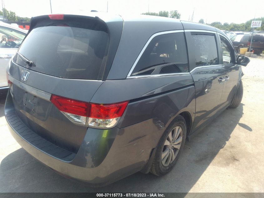2017 HONDA ODYSSEY EXL - 5FNRL5H67HBO20182