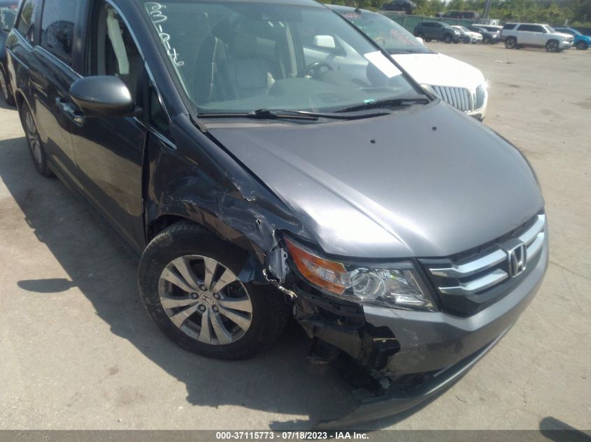2017 HONDA ODYSSEY EXL - 5FNRL5H67HBO20182