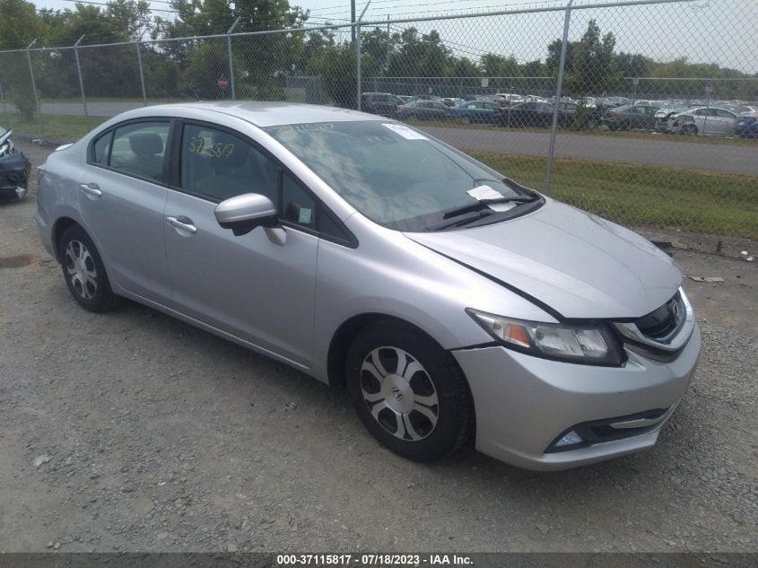 2015 HONDA CIVIC HYBRID - 19XFB4F24FE201128