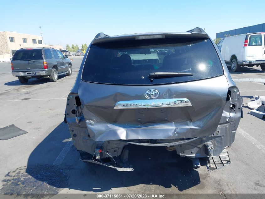 2013 TOYOTA HIGHLANDER - 5TDZK3EH9DS115863