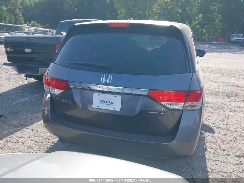 2016 HONDA ODYSSEY SE - 5FNRL5H34GB142681
