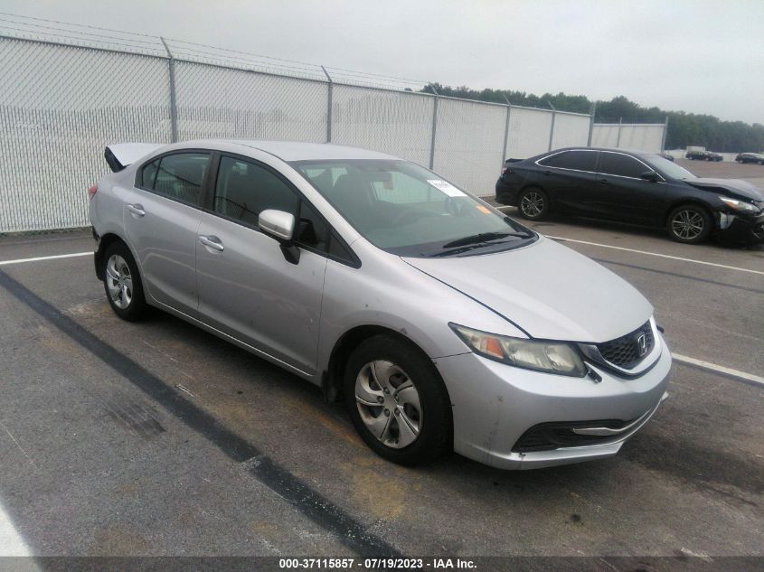 2014 HONDA CIVIC SEDAN LX - 19XFB2F59EE039798