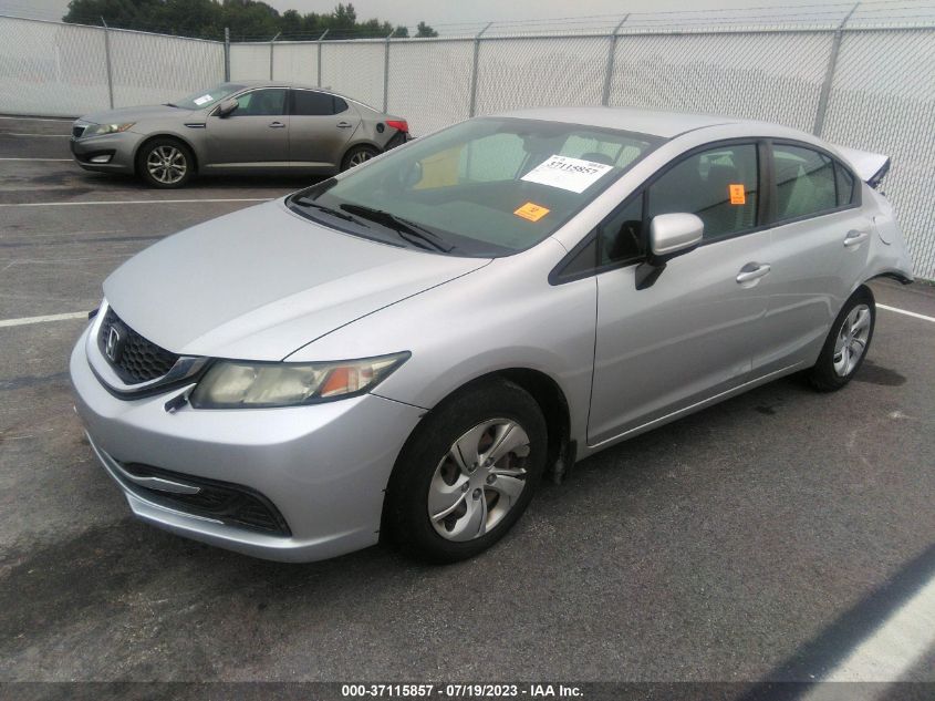 2014 HONDA CIVIC SEDAN LX - 19XFB2F59EE039798
