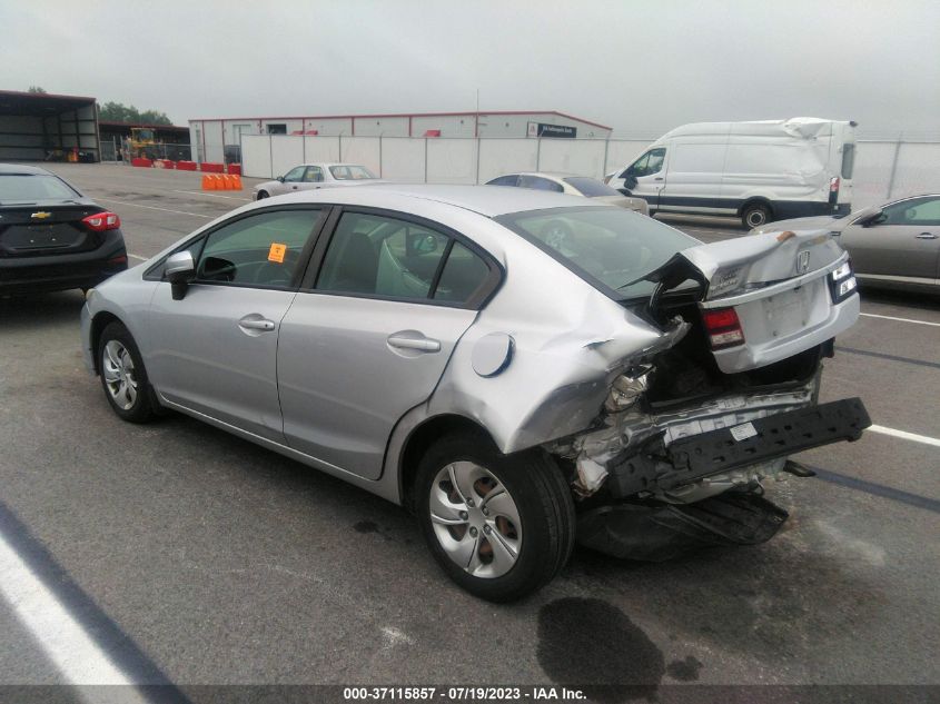 2014 HONDA CIVIC SEDAN LX - 19XFB2F59EE039798