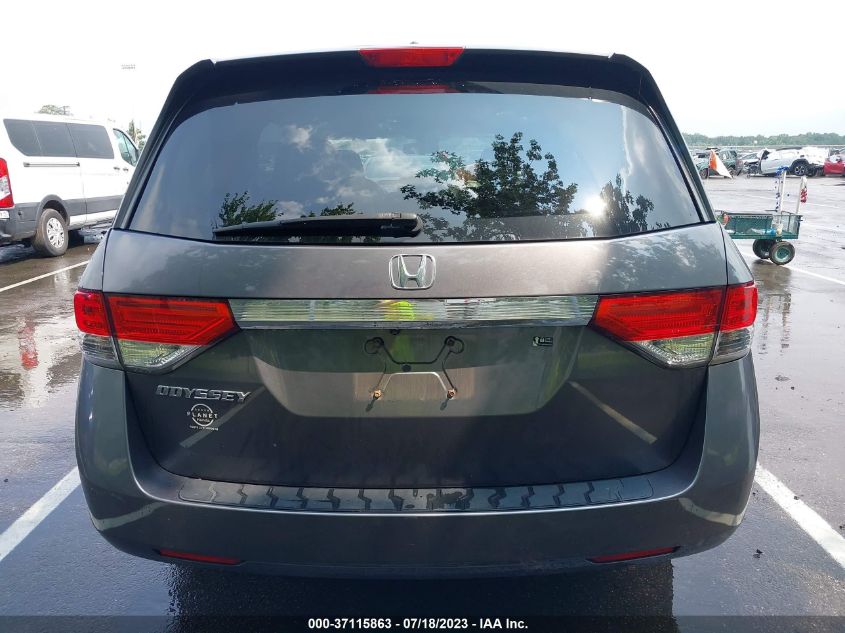 2015 HONDA ODYSSEY EXL - 5FNRL5H63FB085852