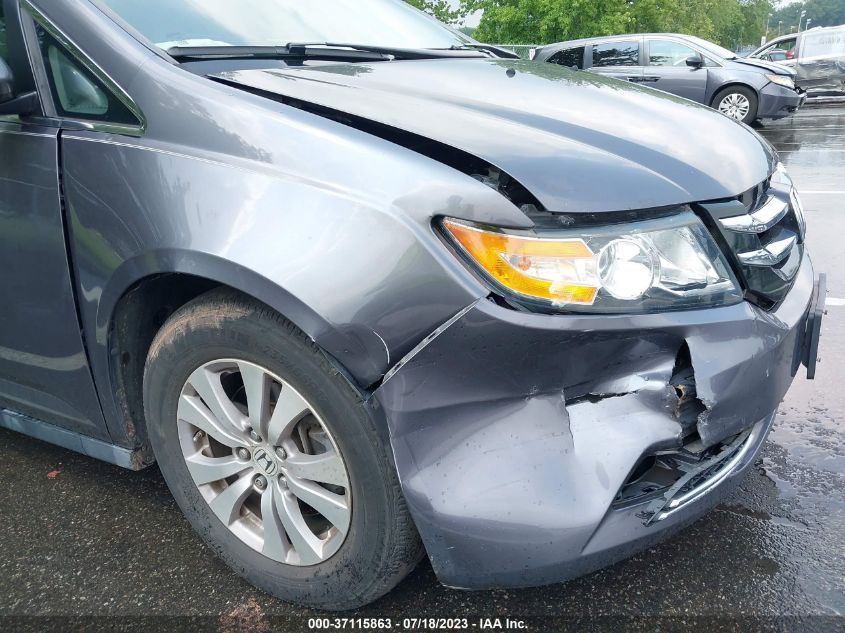 2015 HONDA ODYSSEY EXL - 5FNRL5H63FB085852