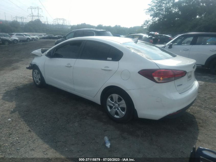 2017 KIA FORTE LX - 3KPFK4A74HE012355