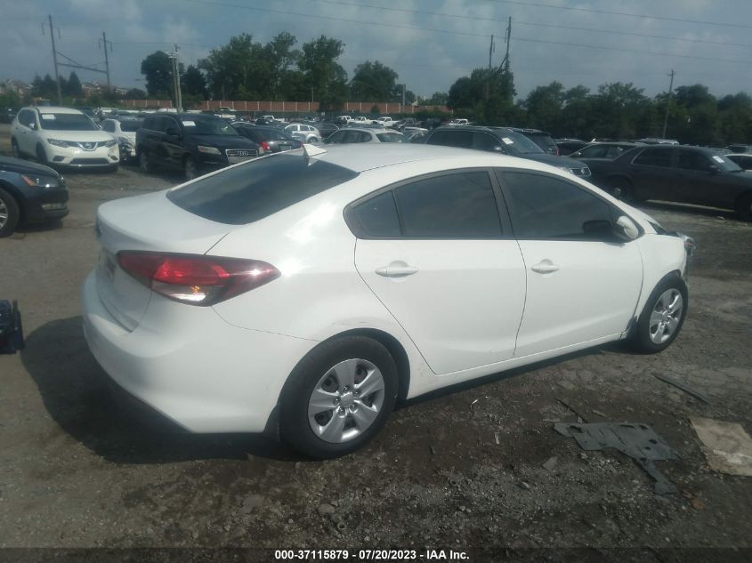 2017 KIA FORTE LX - 3KPFK4A74HE012355