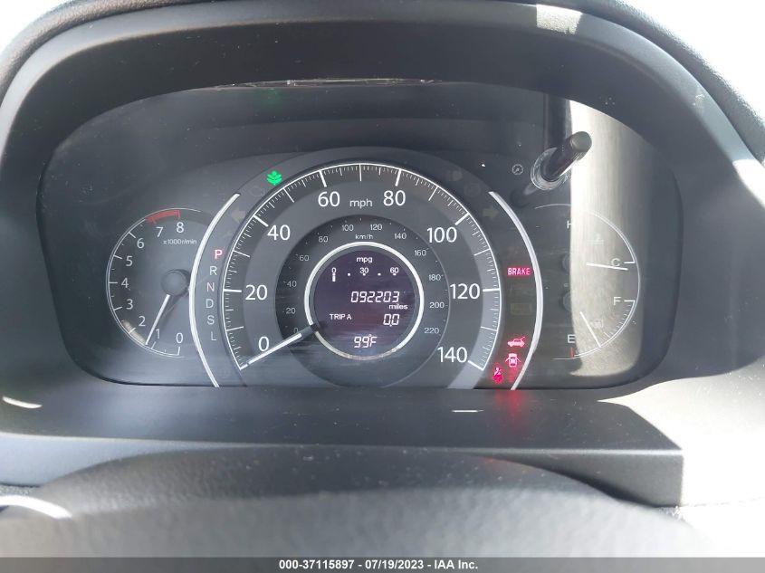 2015 HONDA CR-V EX-L - 2HKRM4H76FH616186