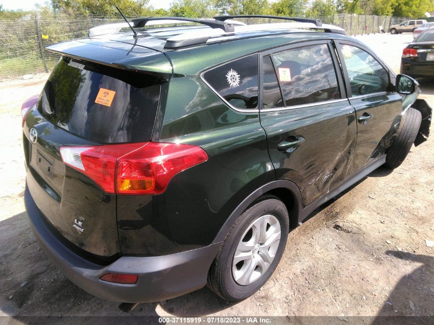 2013 TOYOTA RAV4 LE - 2T3BFREV1DW081107