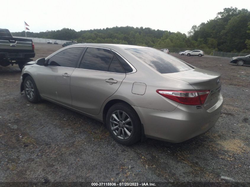 2016 TOYOTA CAMRY XLE/SE/LE/XSE - 4T4BF1FK6GR530709