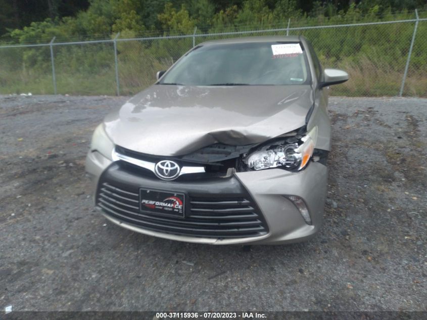 2016 TOYOTA CAMRY XLE/SE/LE/XSE - 4T4BF1FK6GR530709