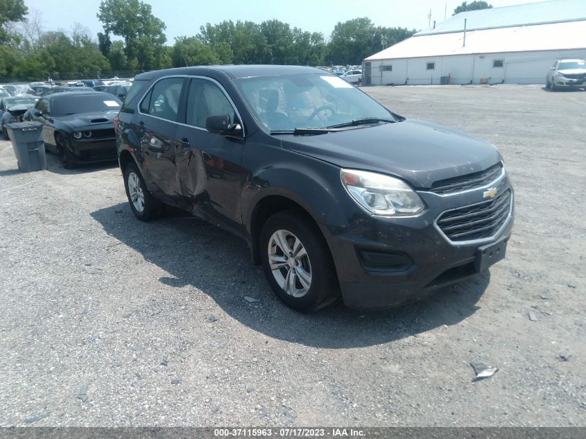 2016 CHEVROLET EQUINOX LS - 2GNALBEK9G6243574
