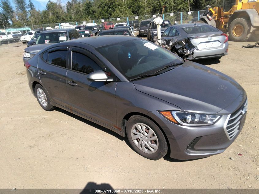 2018 HYUNDAI ELANTRA SE - 5NPD74LF3JH376006