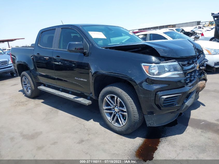 2022 CHEVROLET COLORADO 2WD WORK TRUCK - 1GCGSBEN6N1218485