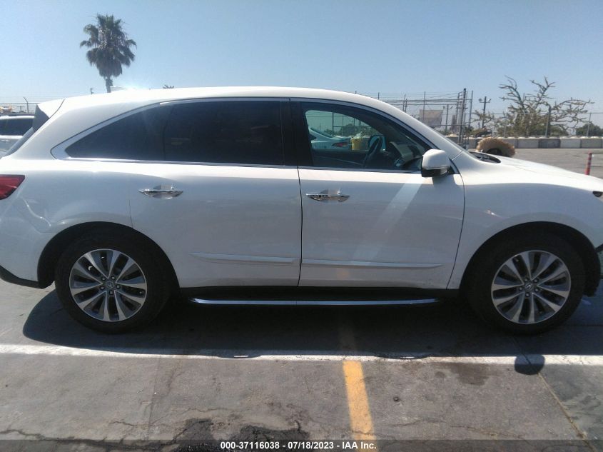 2014 ACURA MDX TECH PKG - 5FRYD3H47EB004229