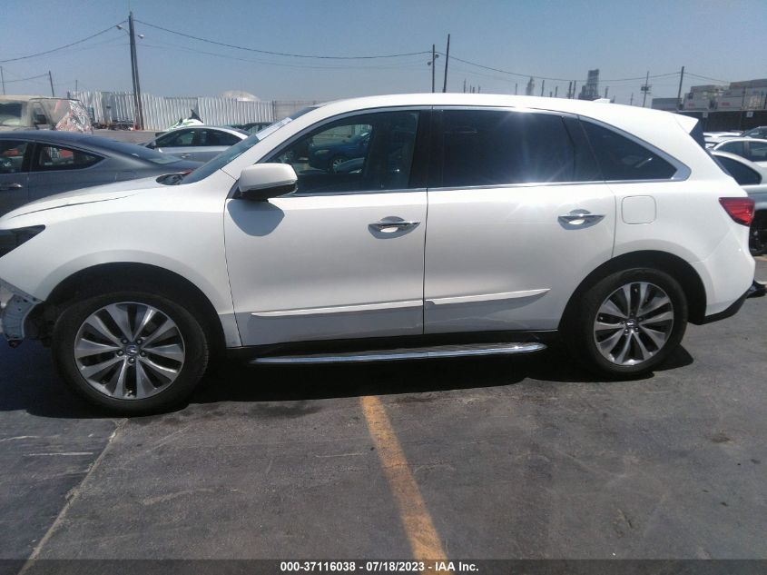 2014 ACURA MDX TECH PKG - 5FRYD3H47EB004229