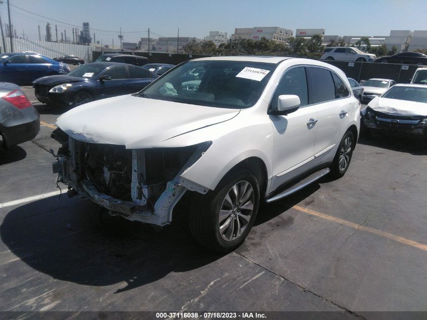 2014 ACURA MDX TECH PKG - 5FRYD3H47EB004229