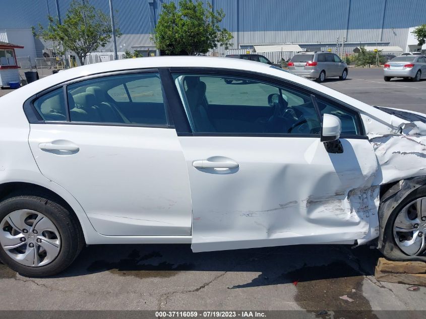 2015 HONDA CIVIC SEDAN LX - 19XFB2F54FE262171